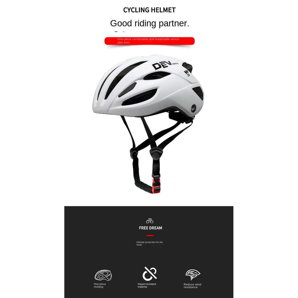 Bicycle helmet, mountain bike ring helmet, adult road bike bike helmet, urban commuter helmet, light