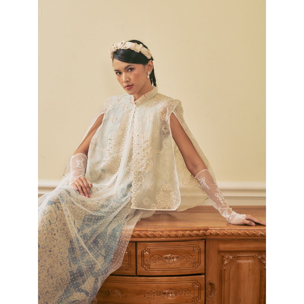 Kartinis - Sophia - Vest Tulle Dress Organza Cape Batik Modern