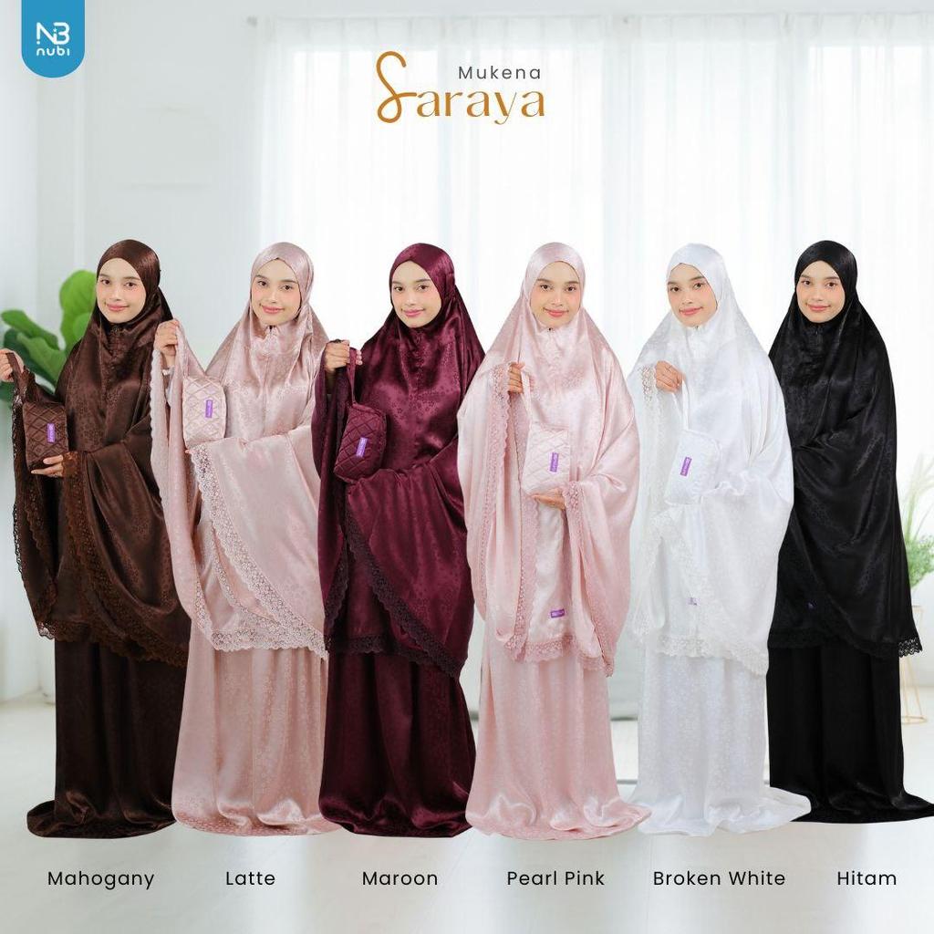Mukena Saraya by Noura | Mukena Travelling Maharani Jacquard