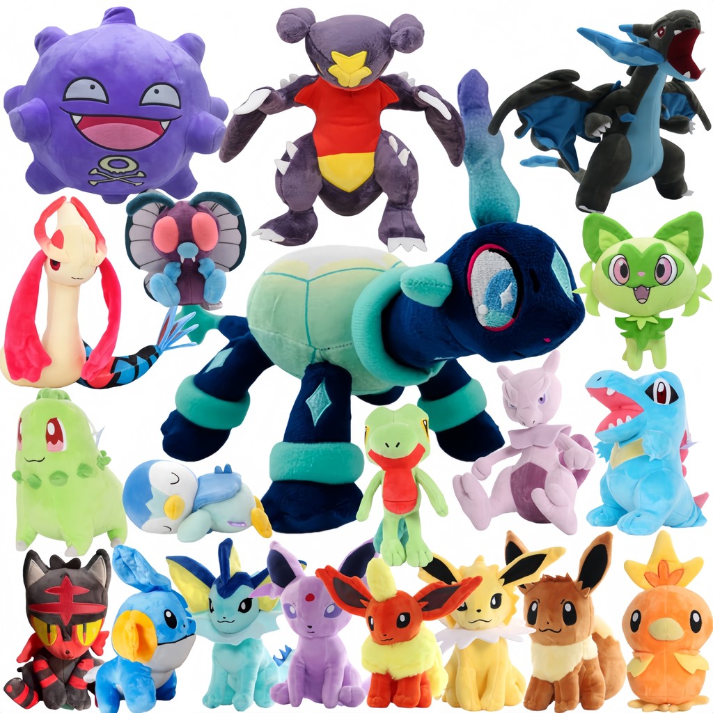 Pokemon Terapagos Arceus Plush Toy Butterfree  Sprigatito arizard Milotic Garomp Koffing Anime Pocke