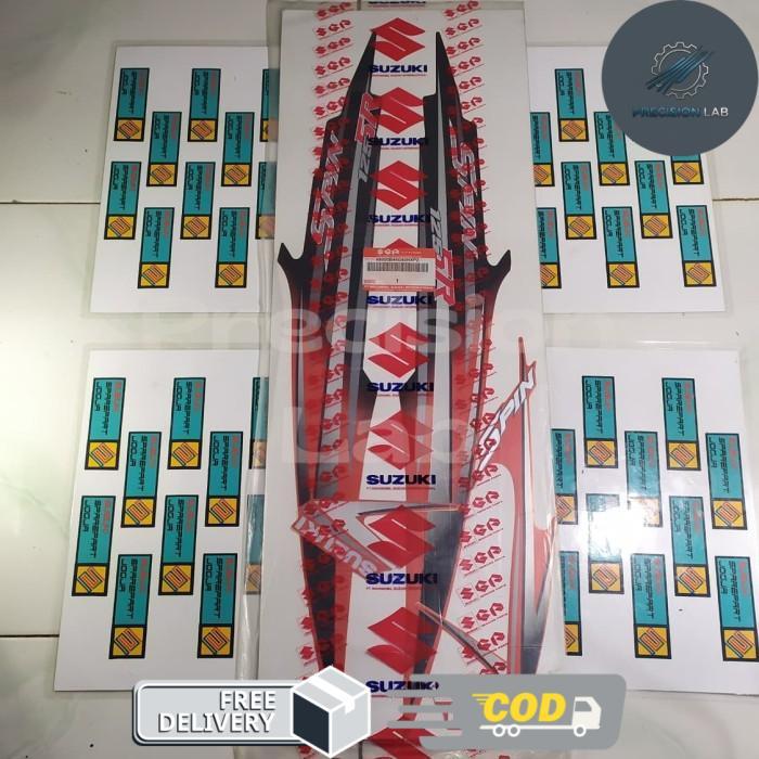68000B46G80NXPZ Stripping Set Suzuki Spin 125 Orange Hitam Ori -P.Lab