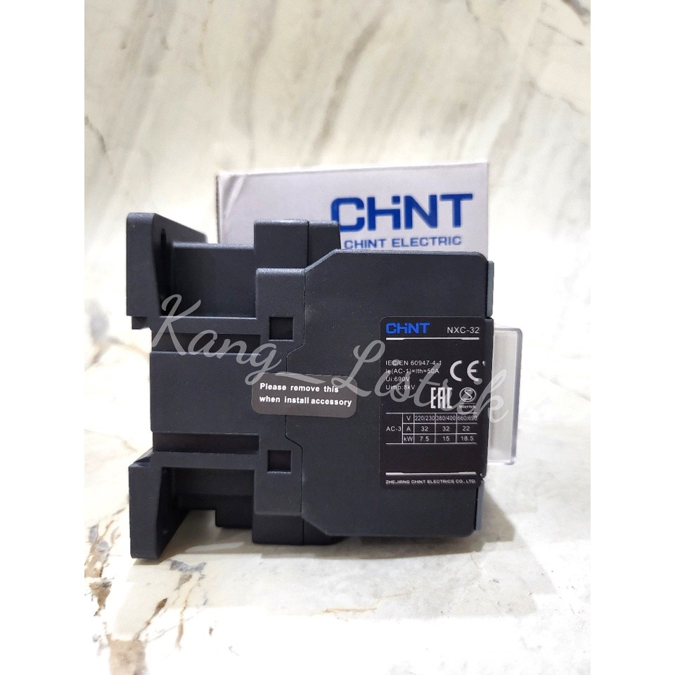 Kontaktor CHINT NXC32 Magnetic Contactor CHINT NXC-32 220V
