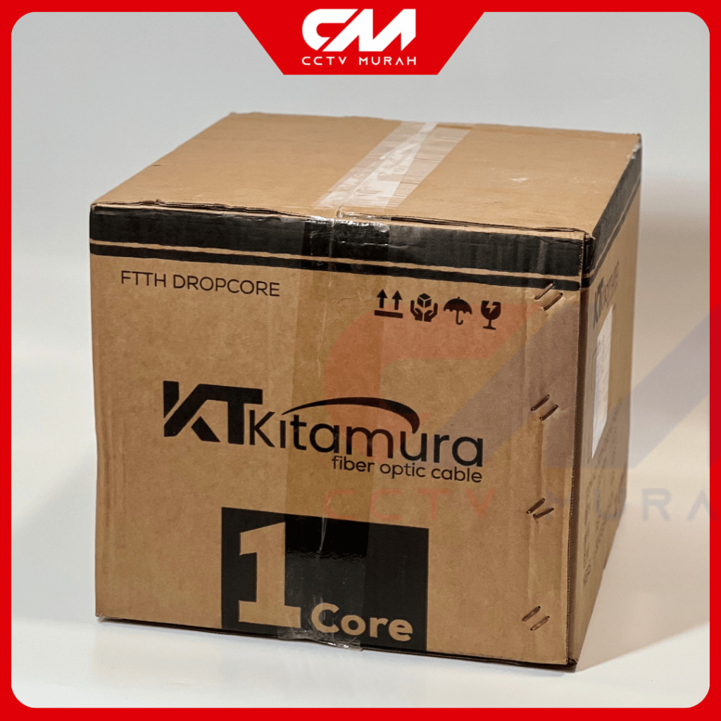 Kabel Dropcore 6Core 3Seling dropcore Fiber Optik 1000 Meter