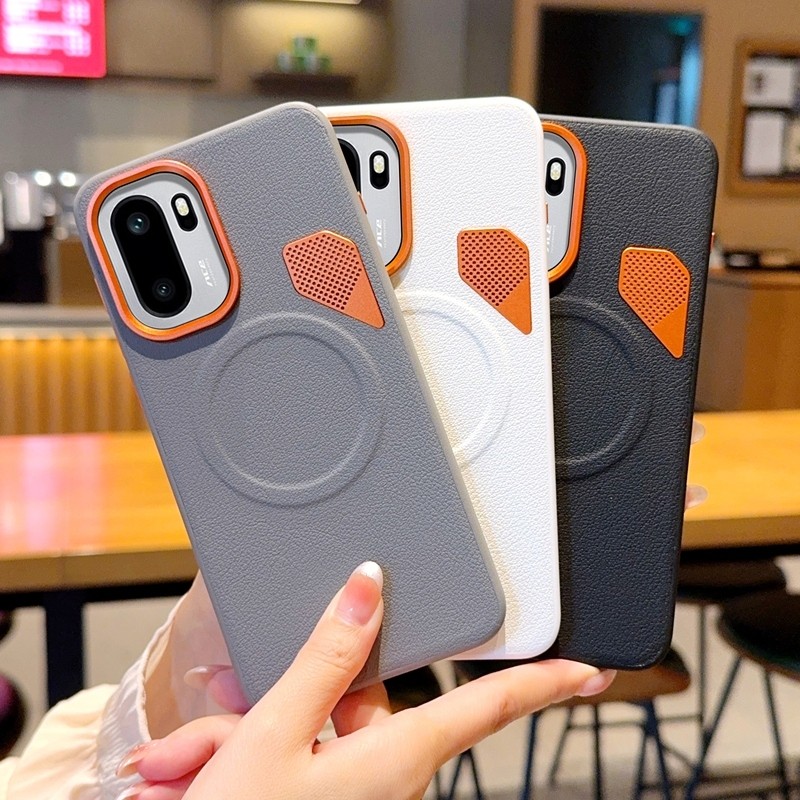 Casing Magnetik Pembuangan Panas untuk OPPO Oneplus 1 + 15 15R 13T 13R ACE 6 5 Pro Turbo6V Casing Ku