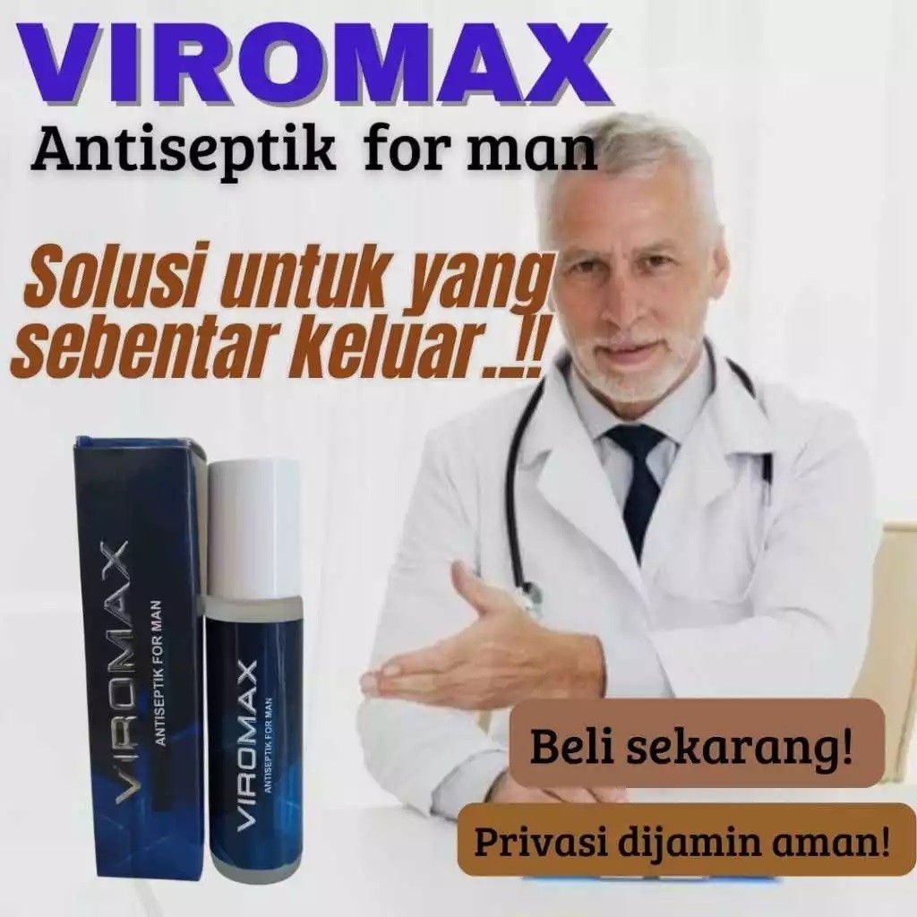 Ptomo hari ini ditoko kami OBAT KUAT OLES VIROMAX PRIA TAHAN LAMA PENAMBAH STAMINA PRIA TERBAIK BPOM