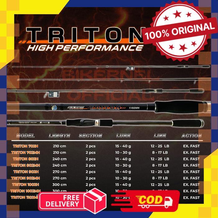 Joran Orca Triton Ukuran Lengkap - 902MH -biken