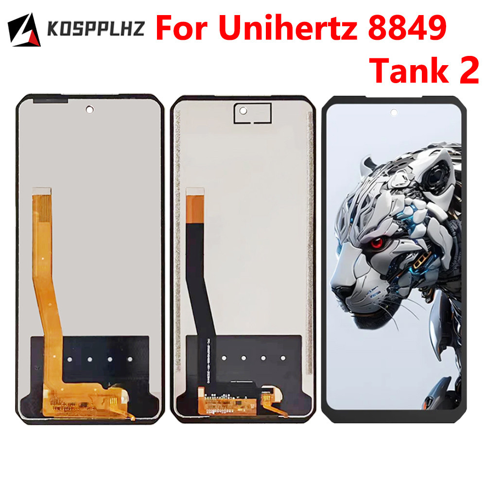 100% Tested Well For Unihertz 8849 Tank 2 Screen splay Tou gitizer Assembly Replacement For Unihertz