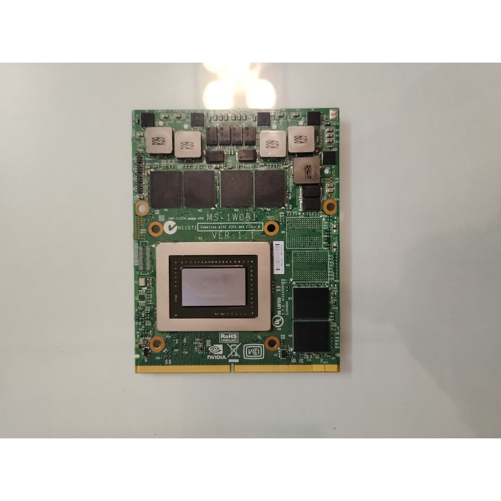 GTX670M 1.5G N13E-GS1-LP-A1 Graphics Video Card Module For MSI 16F2 16F3 16F4 1761 1762 1763 GX680 G