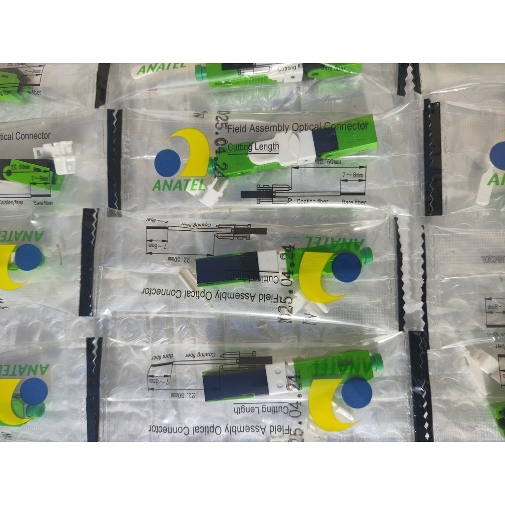 UNIKIT ESC250D SC/APC SC UPC Konektor Serat Optik Cepat FTTH SC/UPC Konektor Optik Mode Tunggal Cepa