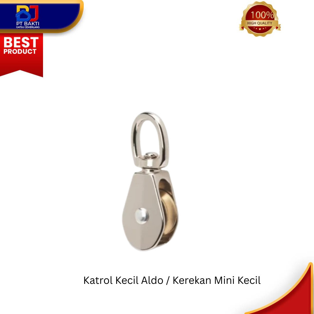 Katrol Mini Swivel / Katrol Kecil Aldo / Kerekan Mini Kecil
