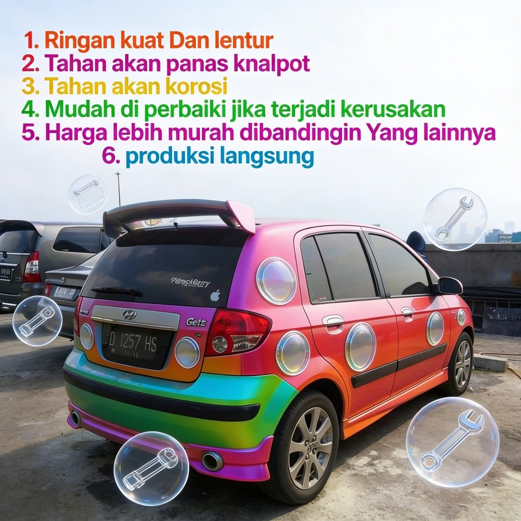 cicilan 0% BODYKIT  hyundai gets bodykit getz body kit hyundai get