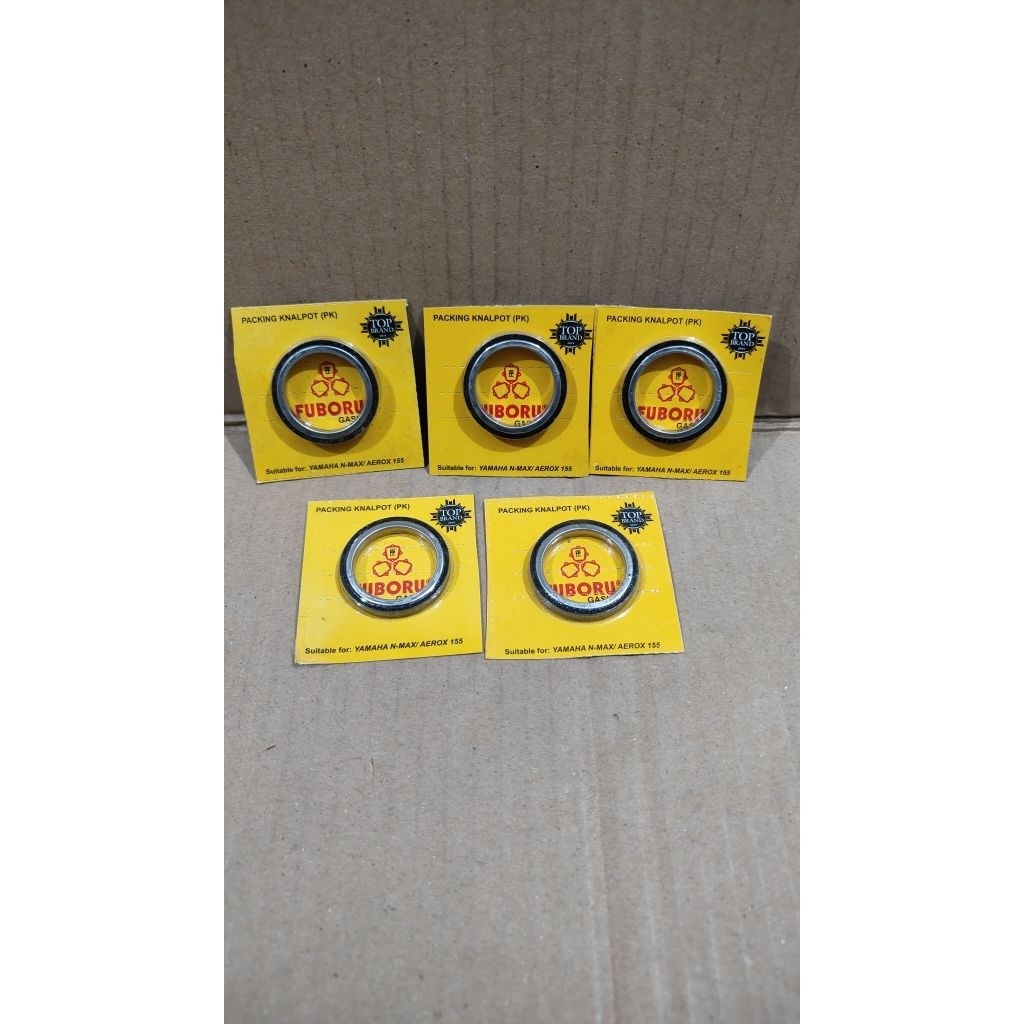 Paking Packing Peking Perpak Ring Gasket Knalpot Kenalpot Motor Yamaha N Max Nmax Aerox 155 Fuboru G