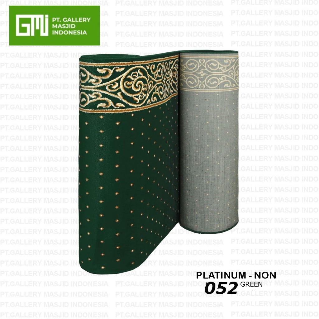 Jual Karpet Masjid Platinum  Tebal 14mm / Karpet Sajadah Masjid Roll / Ambal Mushola