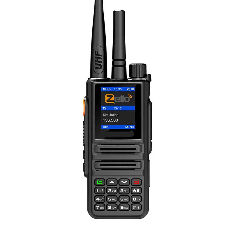 JMTMAO Dual Mold POC+UHF/VHF Poc Rao Network 5w Android System MTK6572W/Zello 500km Global Talk stan