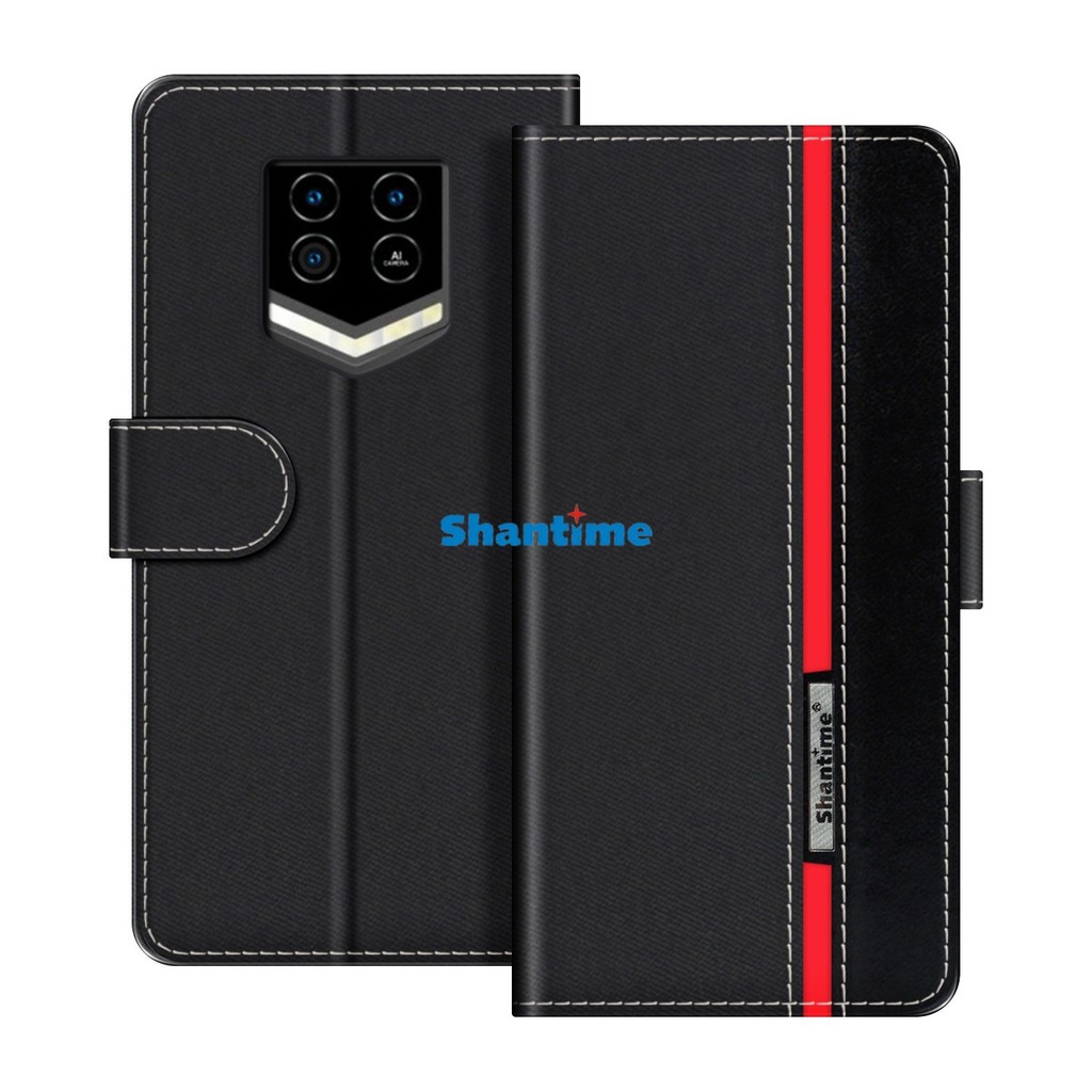 compatible with Oukitel WP15 Oukitel WP15S protective case book wallet cell phone cover fog case sta