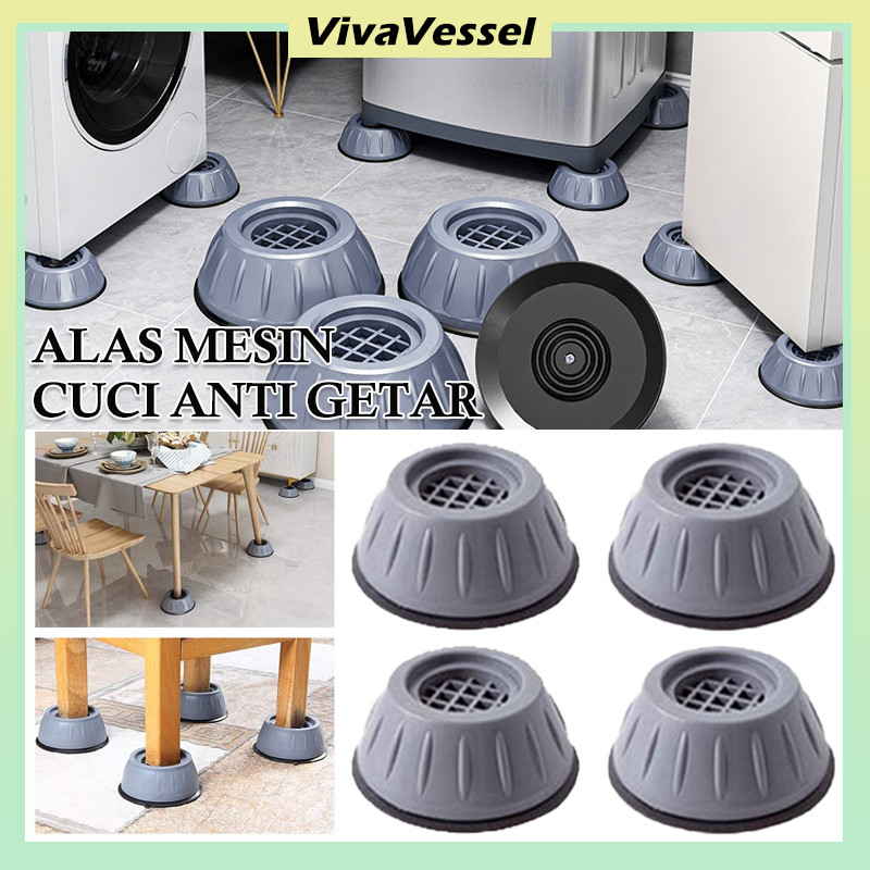 8PCS Getar Alas Pelindung Anti Getaran/Tatakan Pelindung Meja Kaki Mesin Cuci/Alas Mesin Cuci Anti G