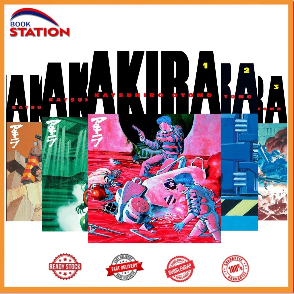 Manga Akira, by Katsuhiro Otomo (7 book series)