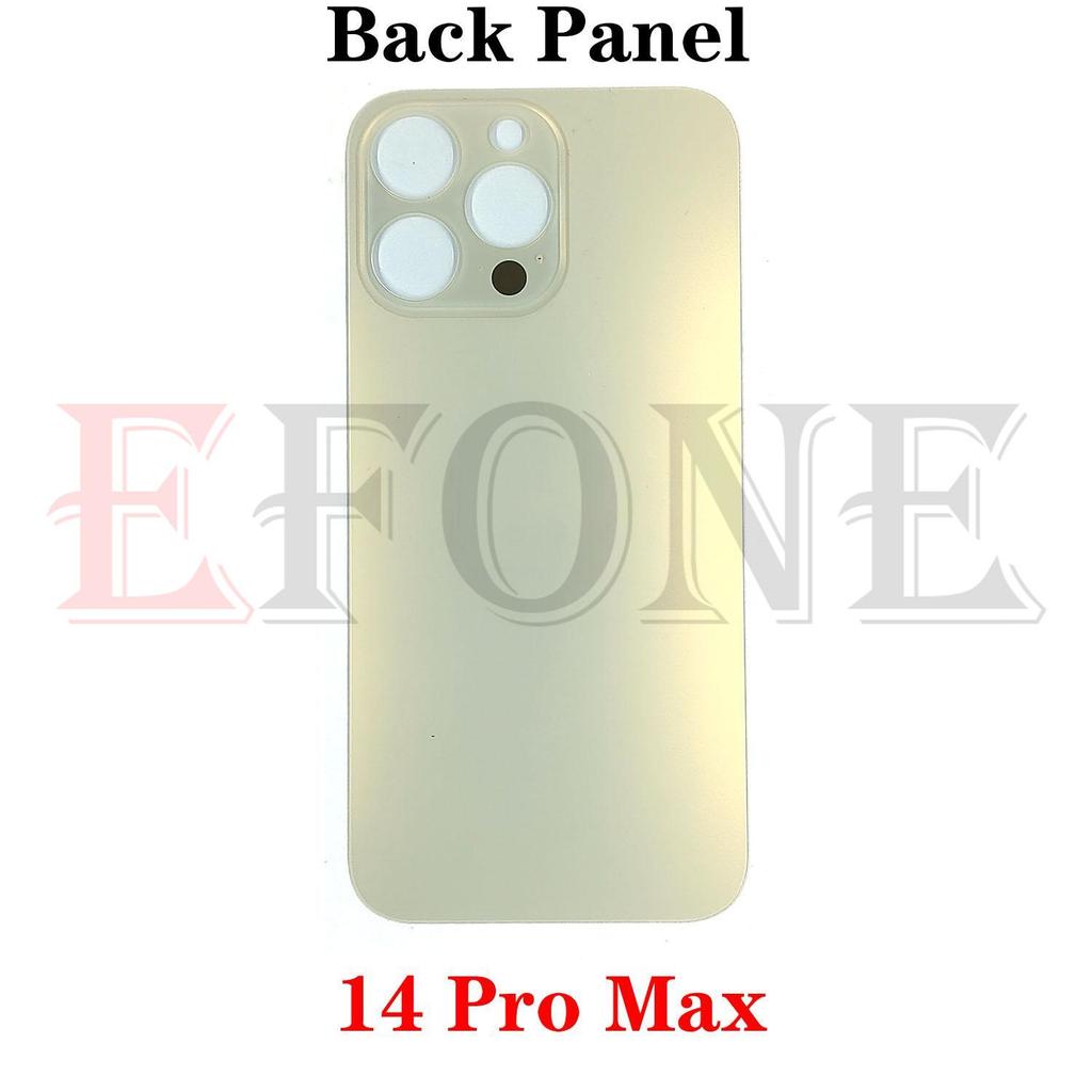 Glass Material For Iphone 14 Pro Max Back Battery Glass Cover Rear Panel Door Housing Case Repair Pa