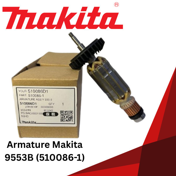 Armature Makita 9553B 510086-1 / Makita Armature 9553B