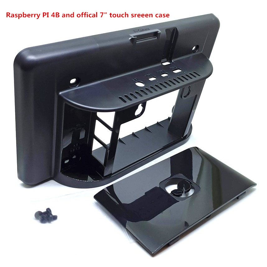 Raspberry Pi 4 Model B Touscreen splay Case, ABS,For Use With Raspberry Pi 4B, Only offical Raspberr