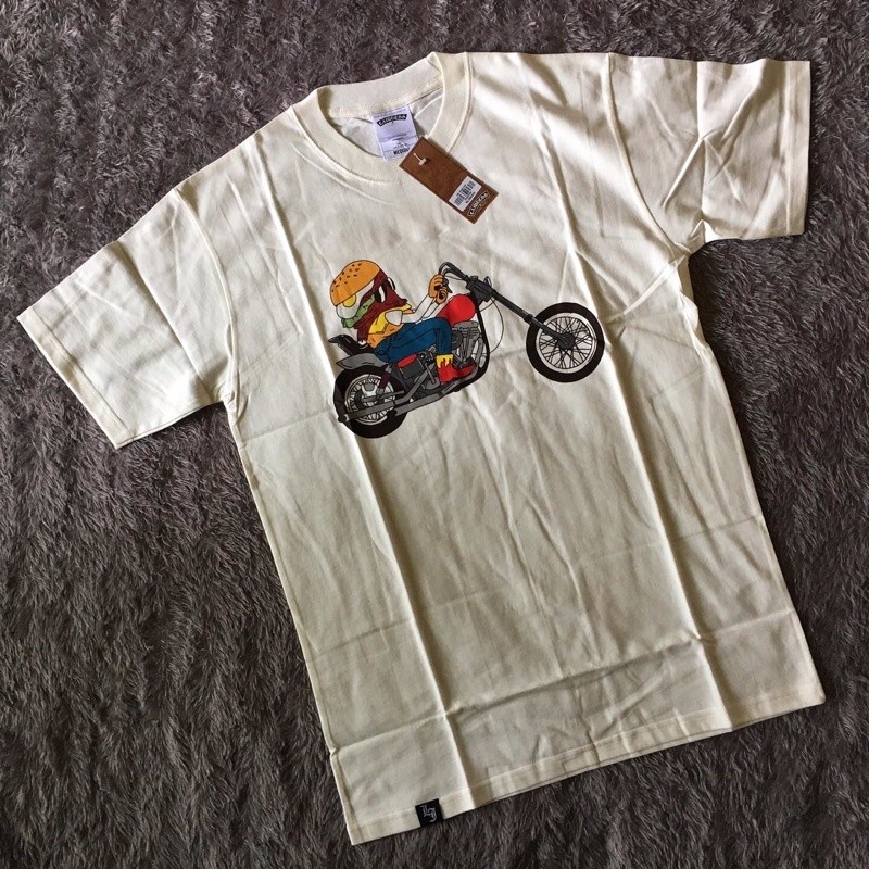 (COD) monggo kaos lawless jakarta burgerbar original resmiii