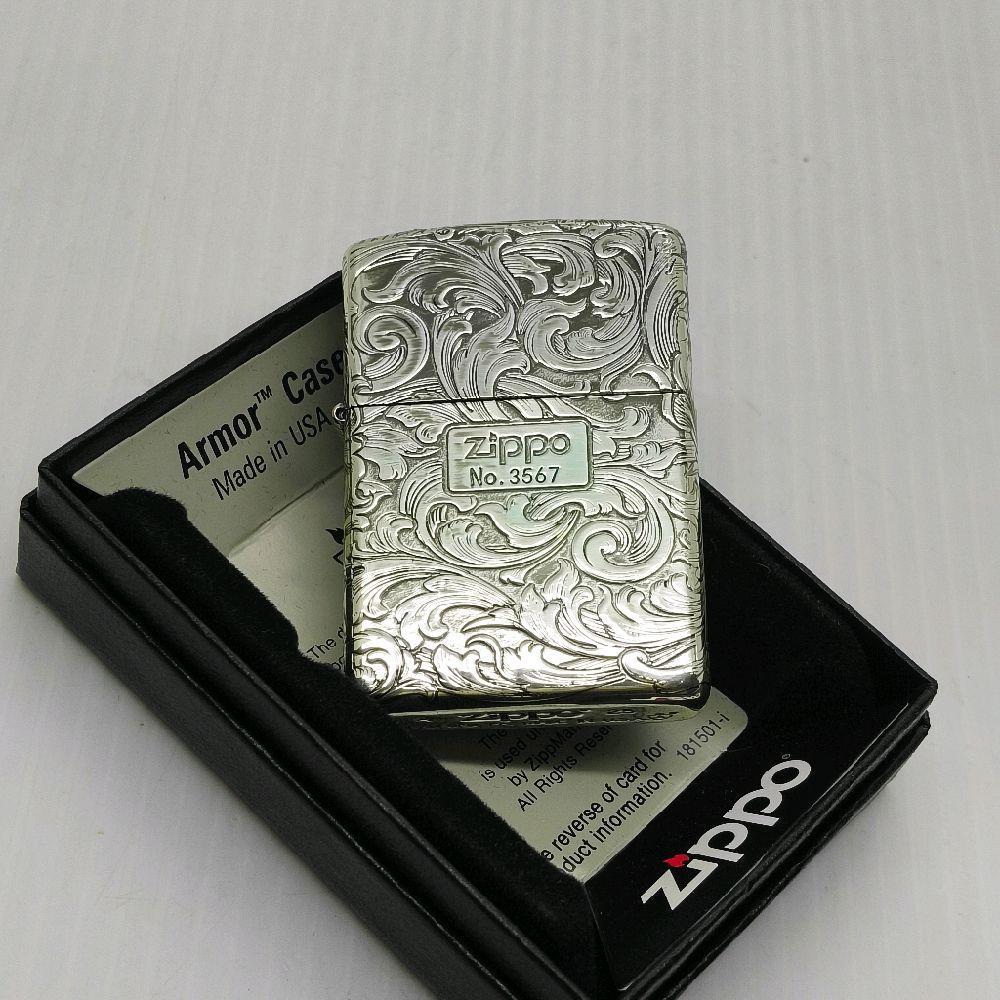ZIPPO FLORAL ARABESQUE SILVER LIMITED ORIGINAL