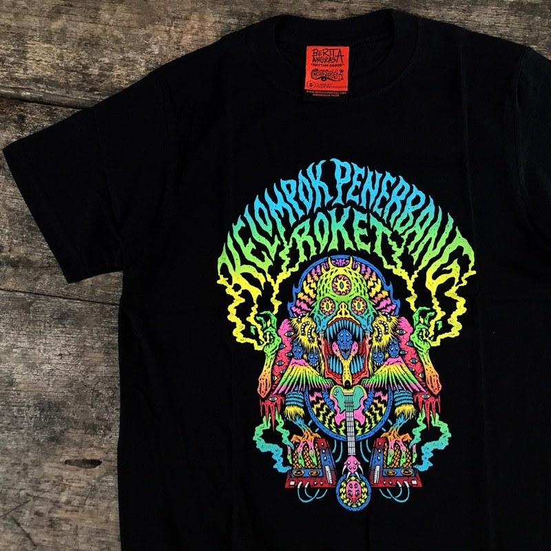 (COD) KELOMPOK PENERBANG ROKET X BMS ANCIENT RHYTHM TSHIRT