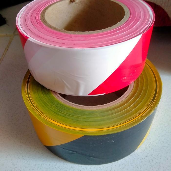 safety line police line 2 x 300 - merah putih