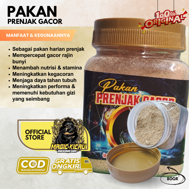 Pakan Prenjak Gacor Vitamin Suplemen Burung pakan burung penggacor