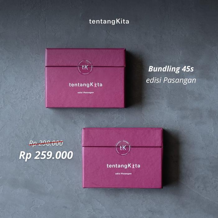 Paket Permainan Kartu tentang Kita 45s - 1. Pasangan, 2. Pasangan  Original