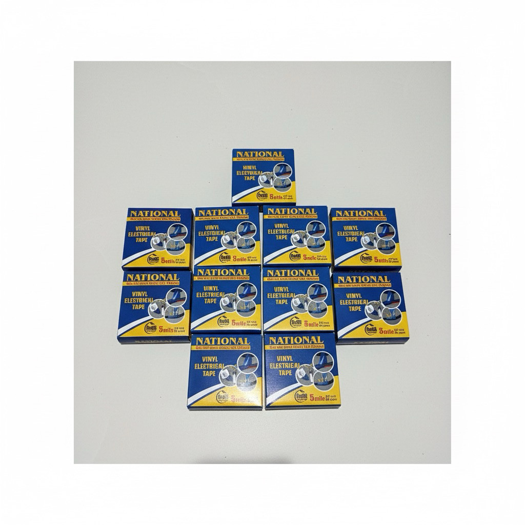 PROMO PROMO HEMAT Paket 10 Pack Isolasi National - Harga Grosir & Original / Isolasi National Paket 