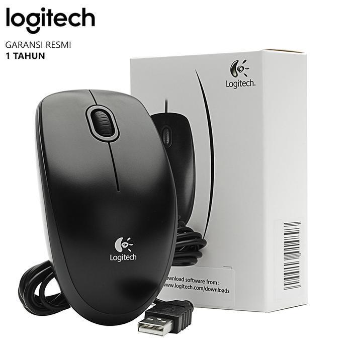 Mouse Logitech Optical B100 / Mouse Kabel Logitech B100