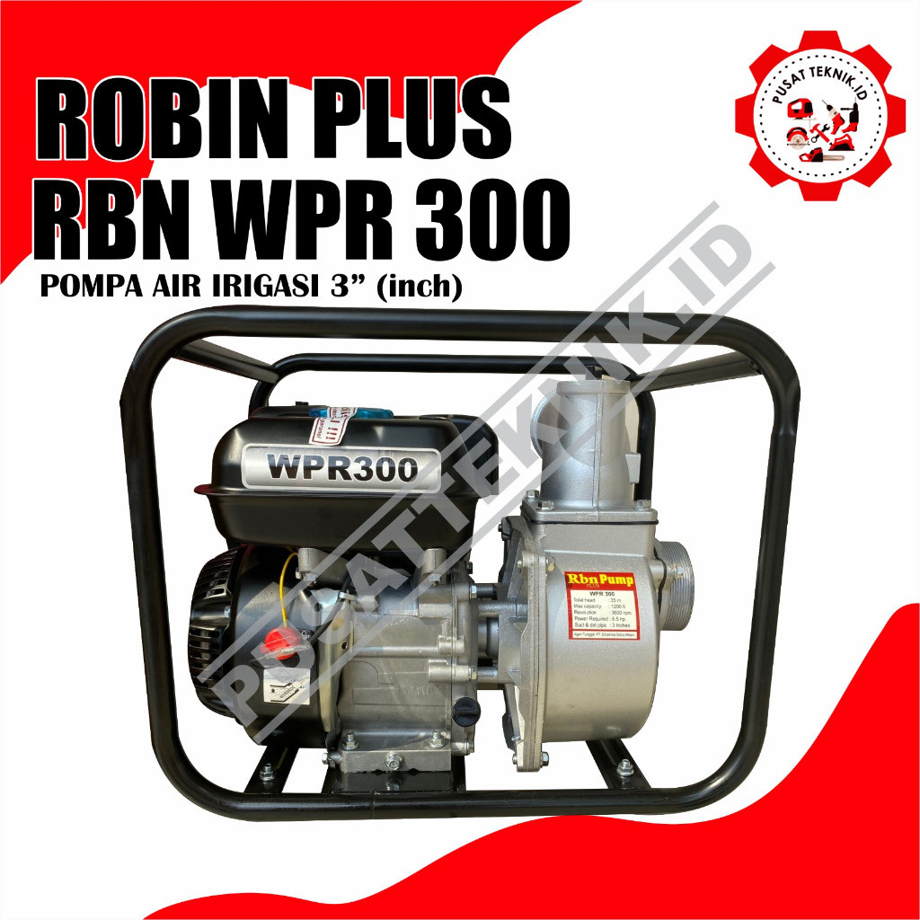 ALKON POMPA IRIGASI WATERPUMP ROBIN WPR300 3INCH MESIN POMPA AIR IRIGASI ALKON ROBIN WPR 300