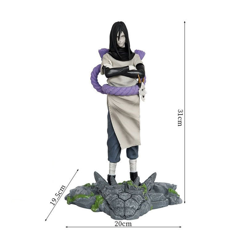 Anime Figurine Naruto Orochimaru Action Figure Akatsuki PVC Model Statue Desktop Ornament Anime Peri