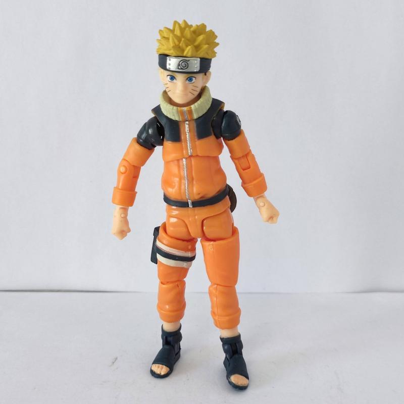 Bandai Naruto Uzumaki Naruto Hatake Kakashi 5-Inch Genuine Bulk Goods Have Defects Model Doll Action