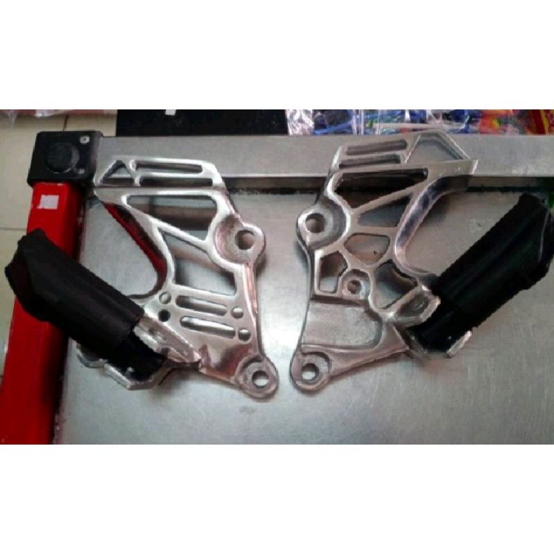 postep footstep dudukan step potong tiger lama,tiger lawas 2000 tilas/tilam model coak custom