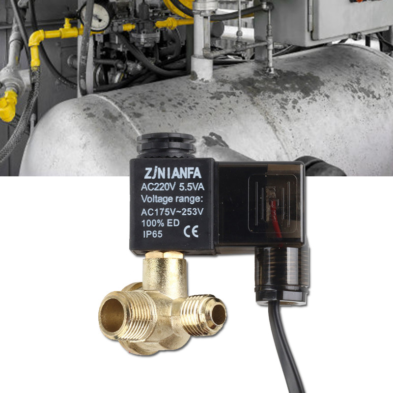 3/8 Inch Katup Selenoid Kompresor / Valve Selenoid Kompatibel / Katup Valve