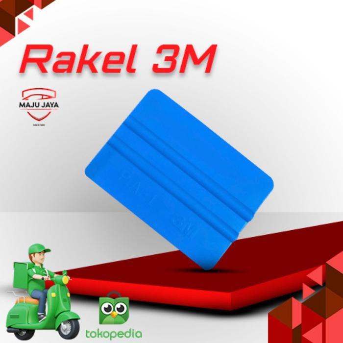 Rakel Alat Bantu Pasang Kaca Film atau Stiker - Alat Biru