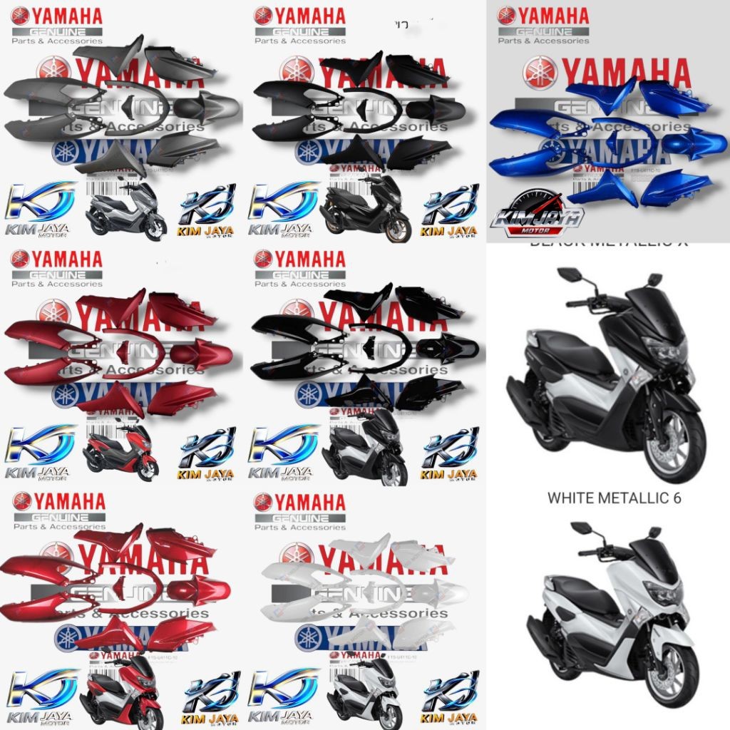 Cover Full Body Halus Set Yamaha Nmax Original