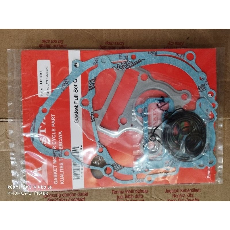 paking fullset jupiter z asta