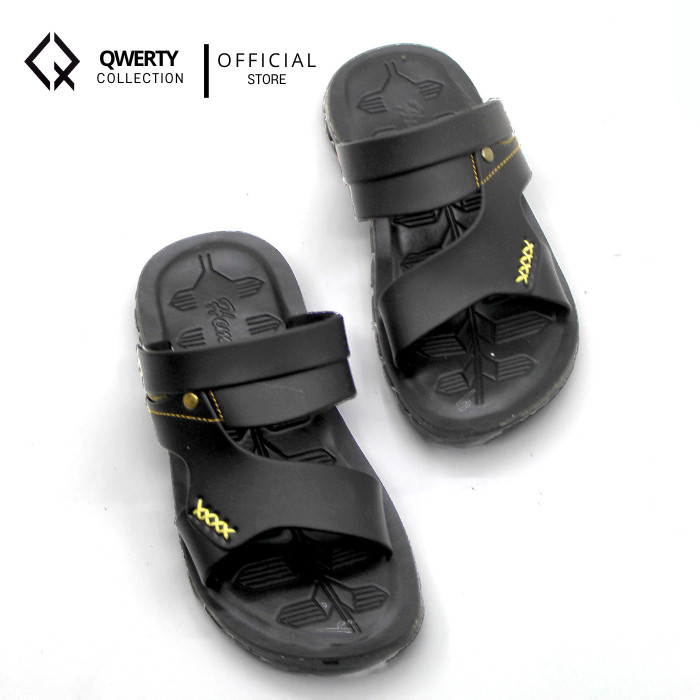 sandal kulit anak laki laki Original kulit 100% kulit asli import merk Younkoe | sandal kulit anak u