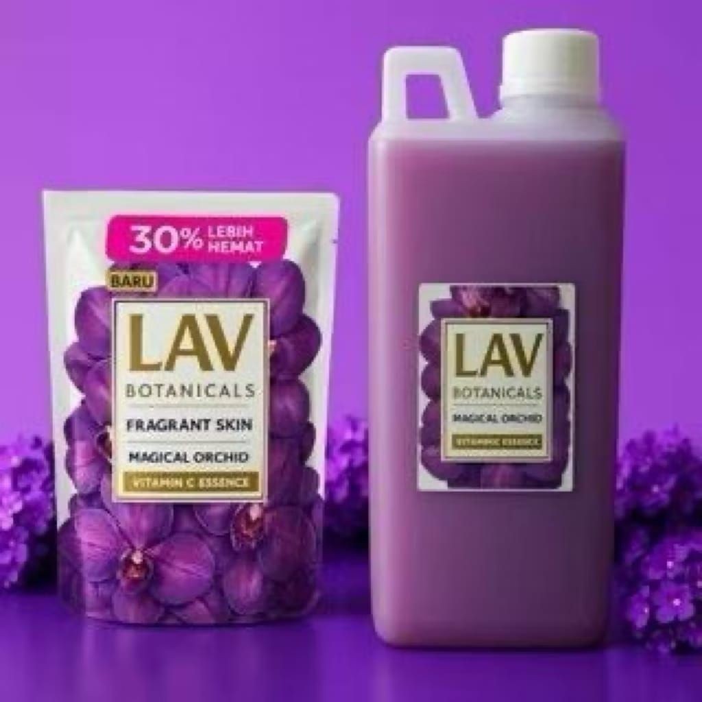 Sabun Mandi Cair Wangi lux Tahan Lama Literan 1 Liter