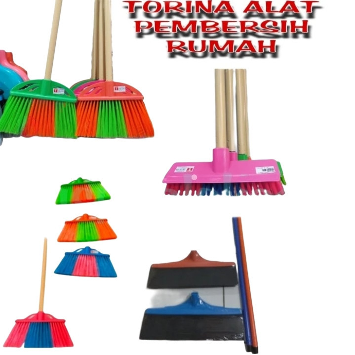 SAPU TORINA | SAPU SIKAT DORONGAN AIR PEMBERSIH LANTAI