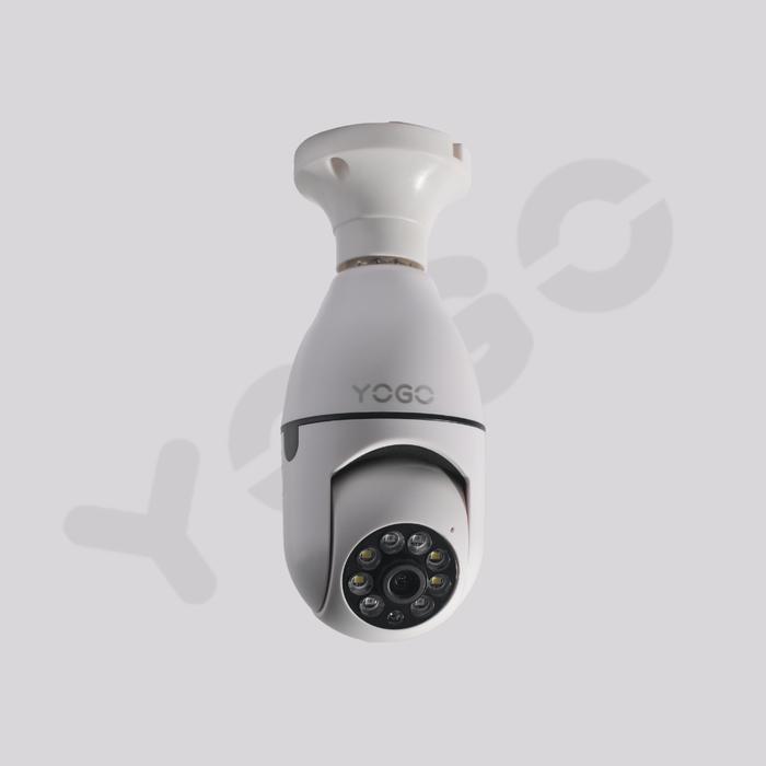Yogo Hunging Ip Cam Wireless 8MP Kamera Cctv Bola Lampu/Bohlamp - Cctv