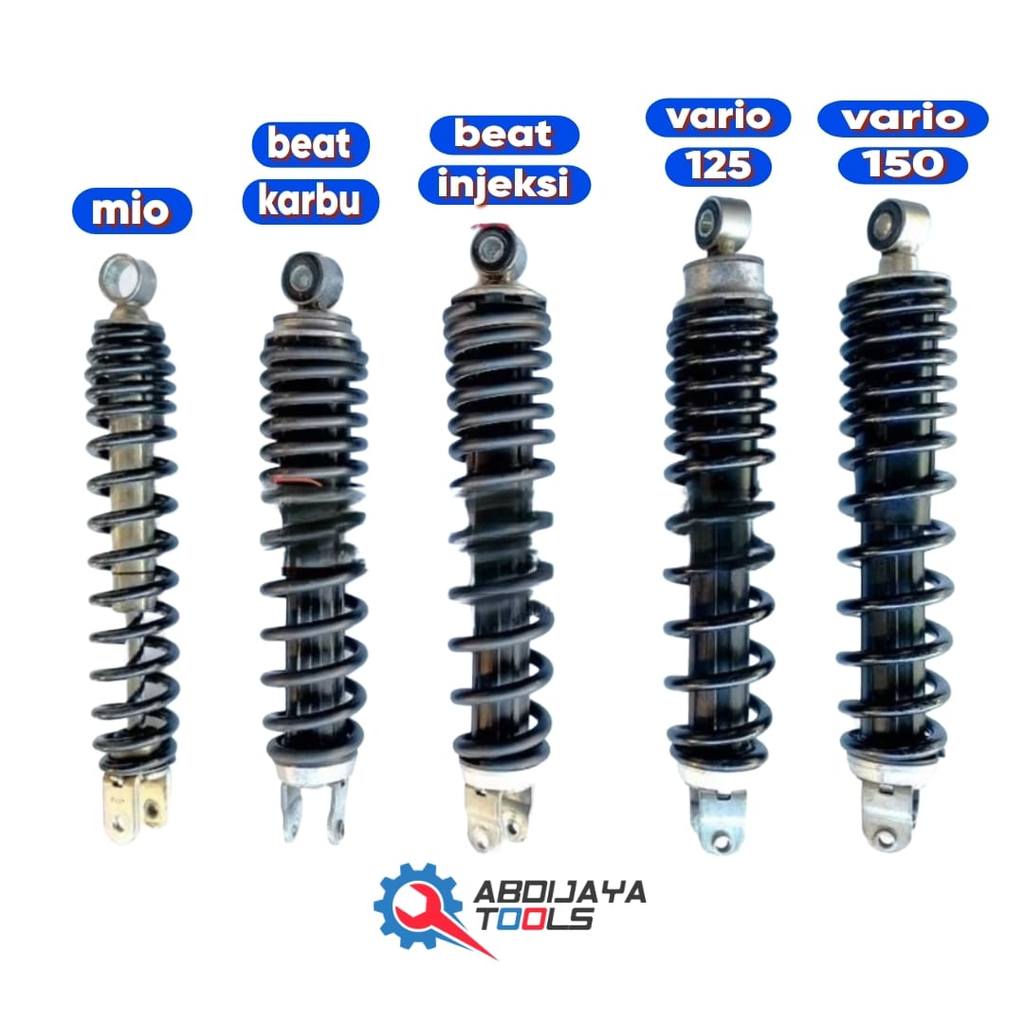 Shockbreaker ORI Mio Beat karbu beat injeksi Vario 125 old Vario 125,150 LED Ceper Downsize