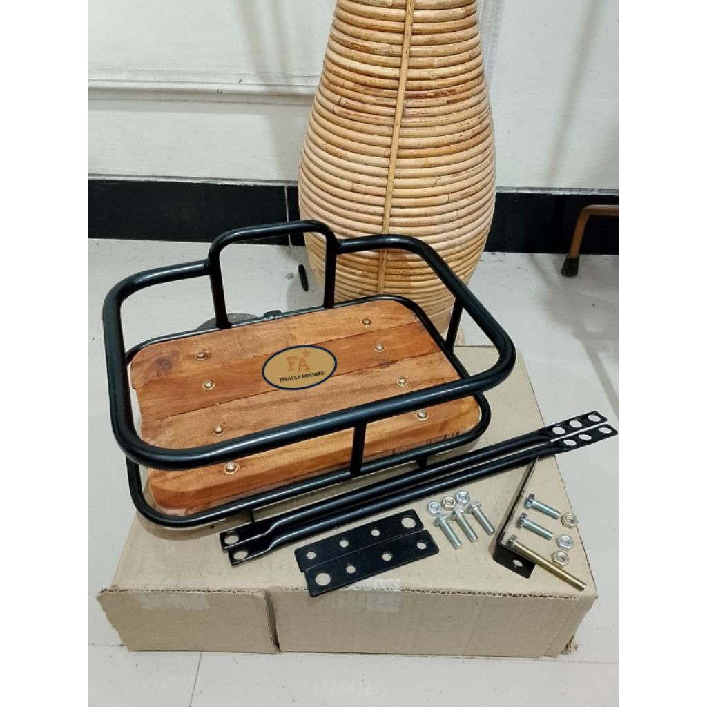 PROMO KERANJANG/FRONT RACK SEPEDA FIXIE FEDERAL MINION SELI MTB FRONT RACK SEPEDA