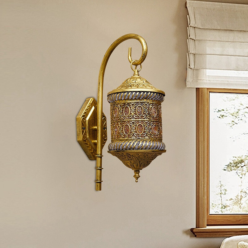 Lampu Dinding Turki Bohemian Kaca Mozaik Lampu Tidur Vintage Klasik Retro Hiasan Cafe Hotel Estetik