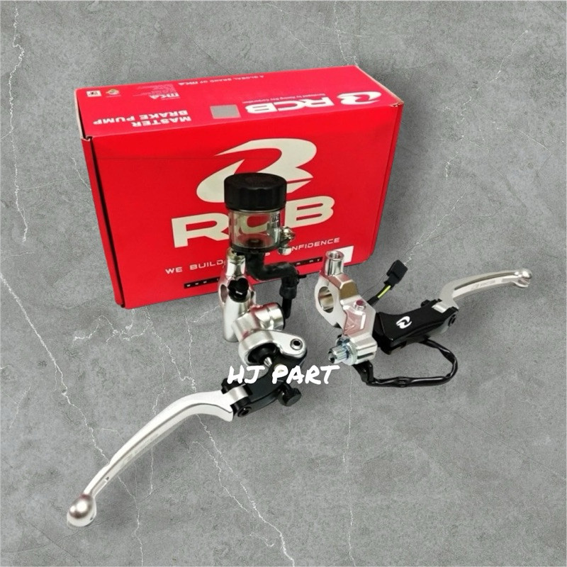 Master Rem RCB Radial S1 14mm Set Kanan Kiri Universal MASTER REM RCB S1 & HANDLE RCB S1 KIRI REM / 