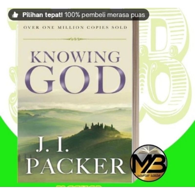Buku Knowing God J. I. Packer (buku fisik)