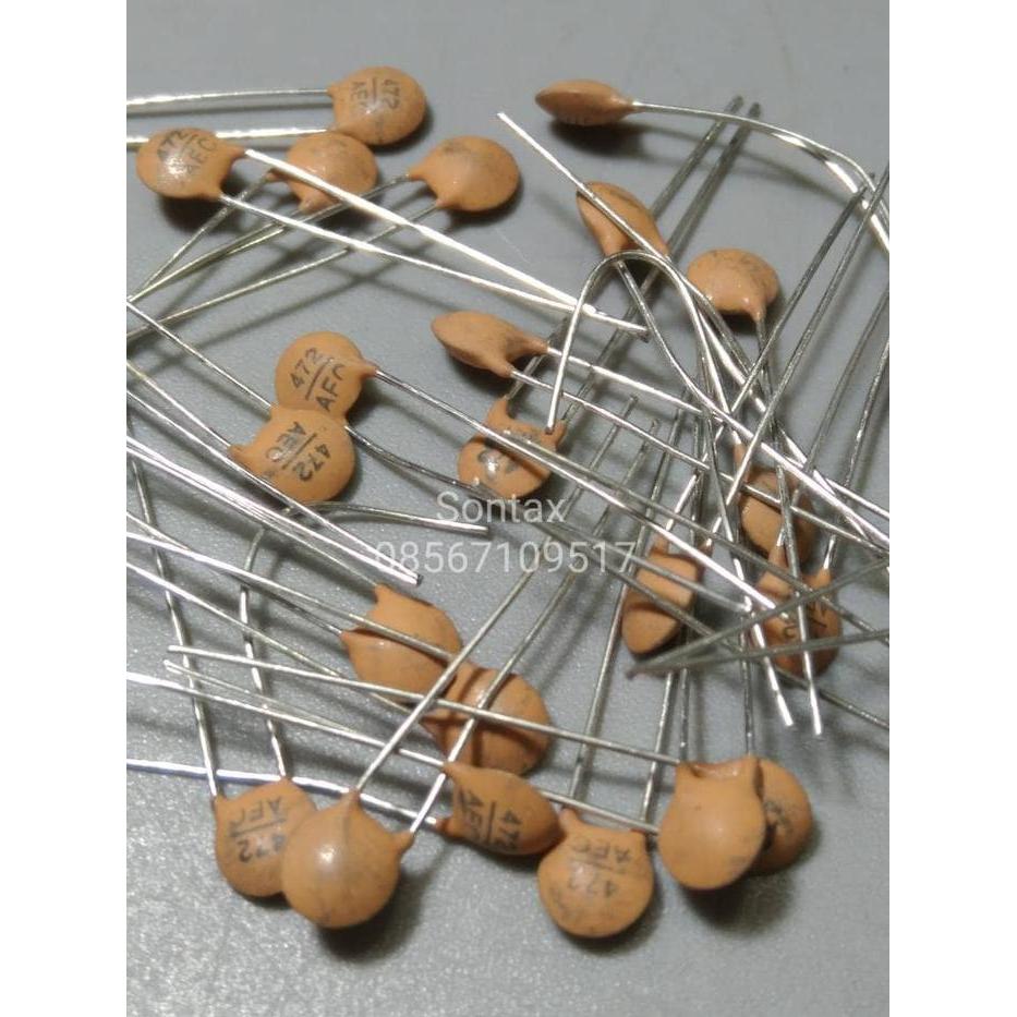4700pf 4n7 capacitor kapasitor npo SCelectro
